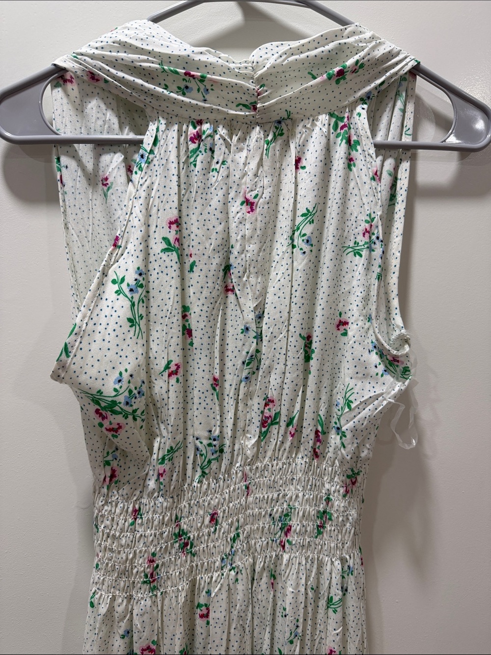 Seven Islands White Floral Sleeveless Summer Dress - Picture 10 of 12